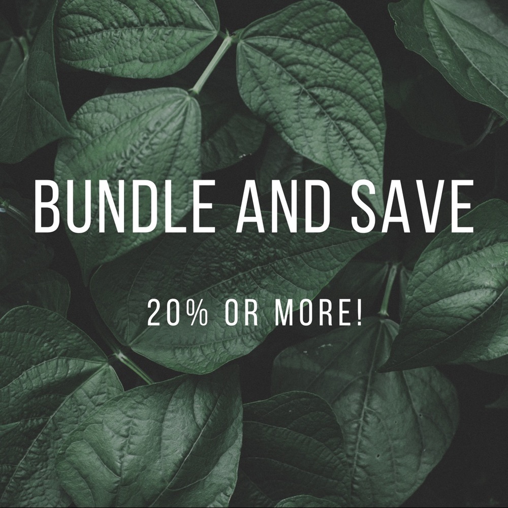 Bundle 2+ items for discounts!
